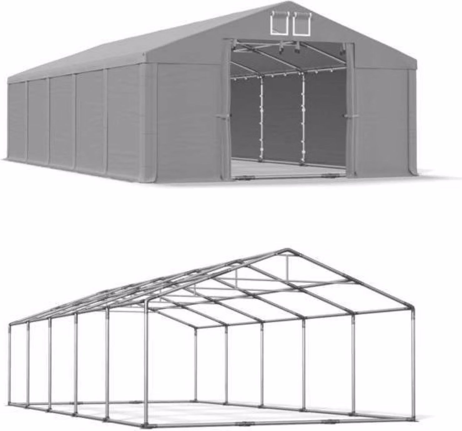 Estate Magazine Tenda 5x10 Grigio SUMMER PLUS MSD