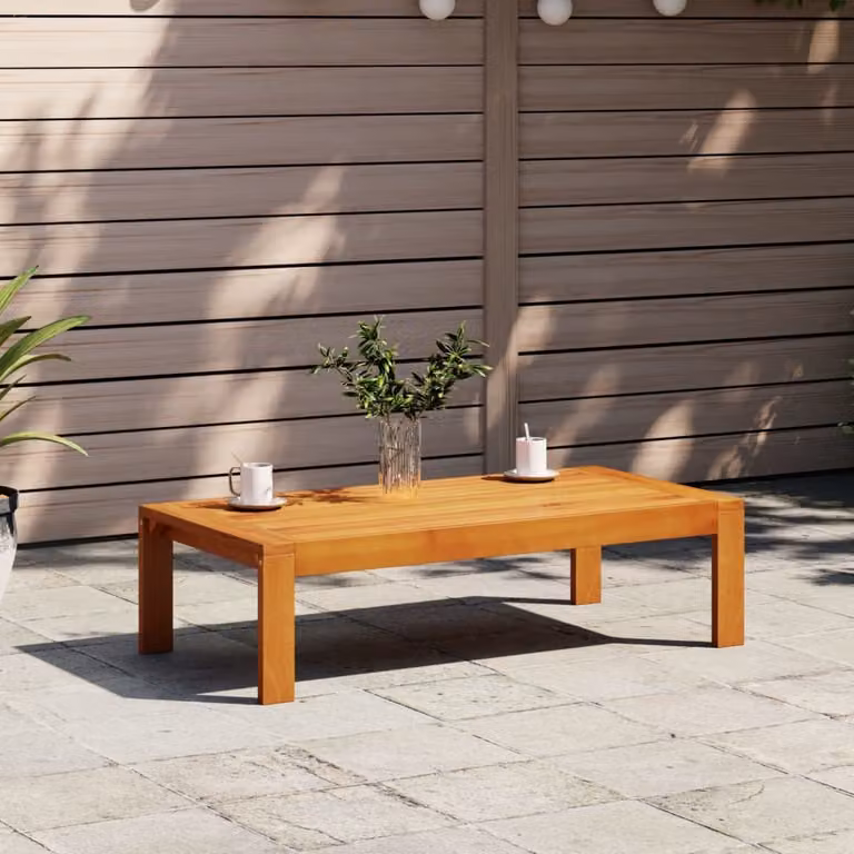 Maison Exclusive - Tavolo da giardino 100x50x27 cm in legno massello di acacia