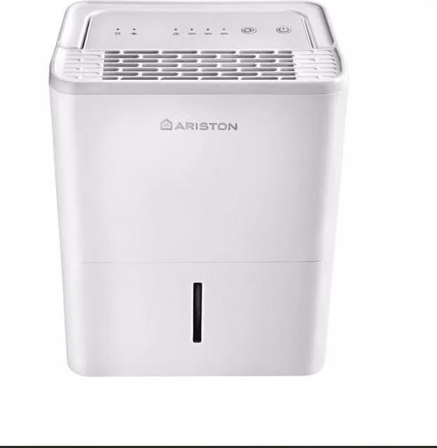 Deumidificatore Portatile Ariston Deos 10 Gas R290 Bianco con Telecomando e Timer