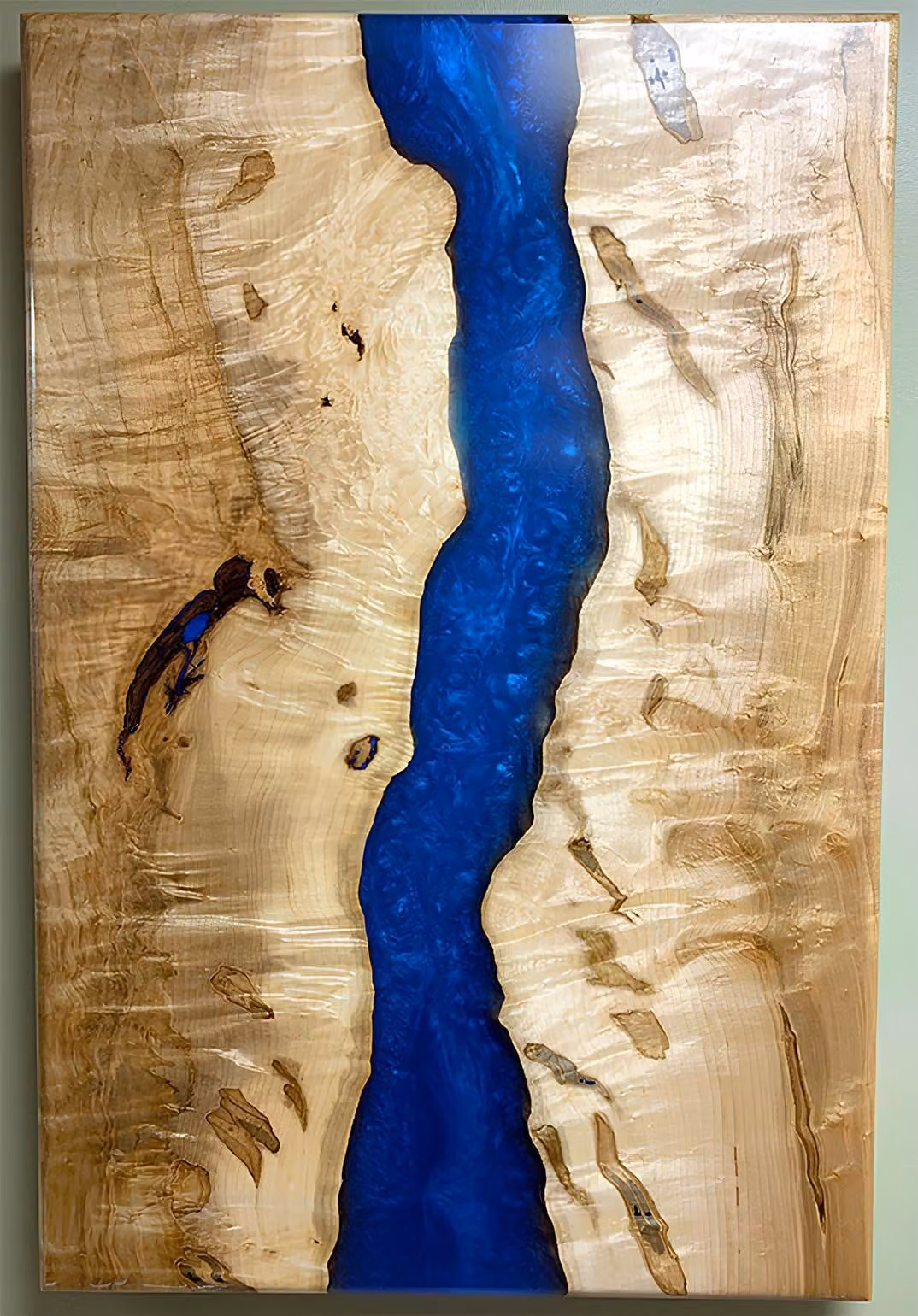 Tische Esstisch Design Tisch Moderne Meer Ozean Fluss Möbel 200x90 Epoxid Harz