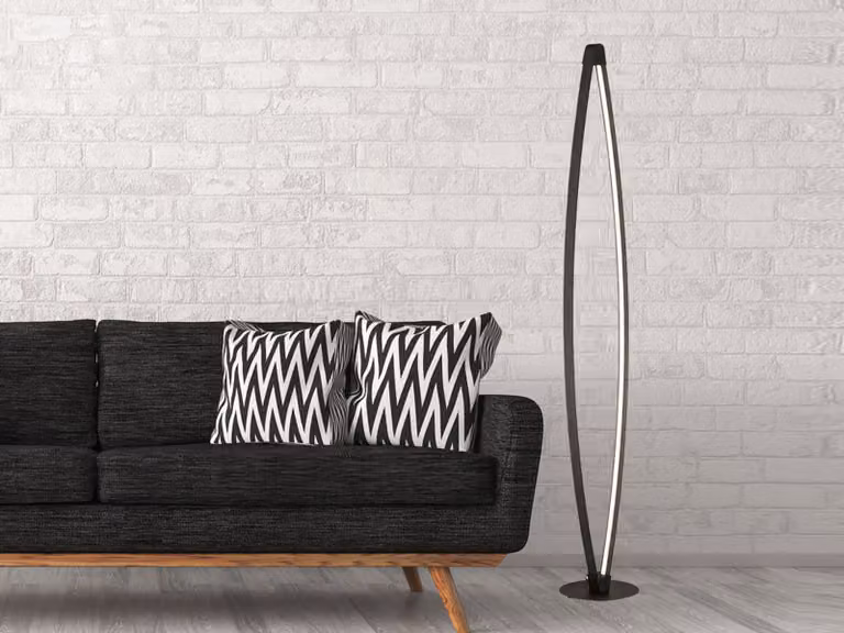 Lampada da terra a LED alta 145 cm dimmerabile e con colore della luce CCT - lampada di design per il soggiorno