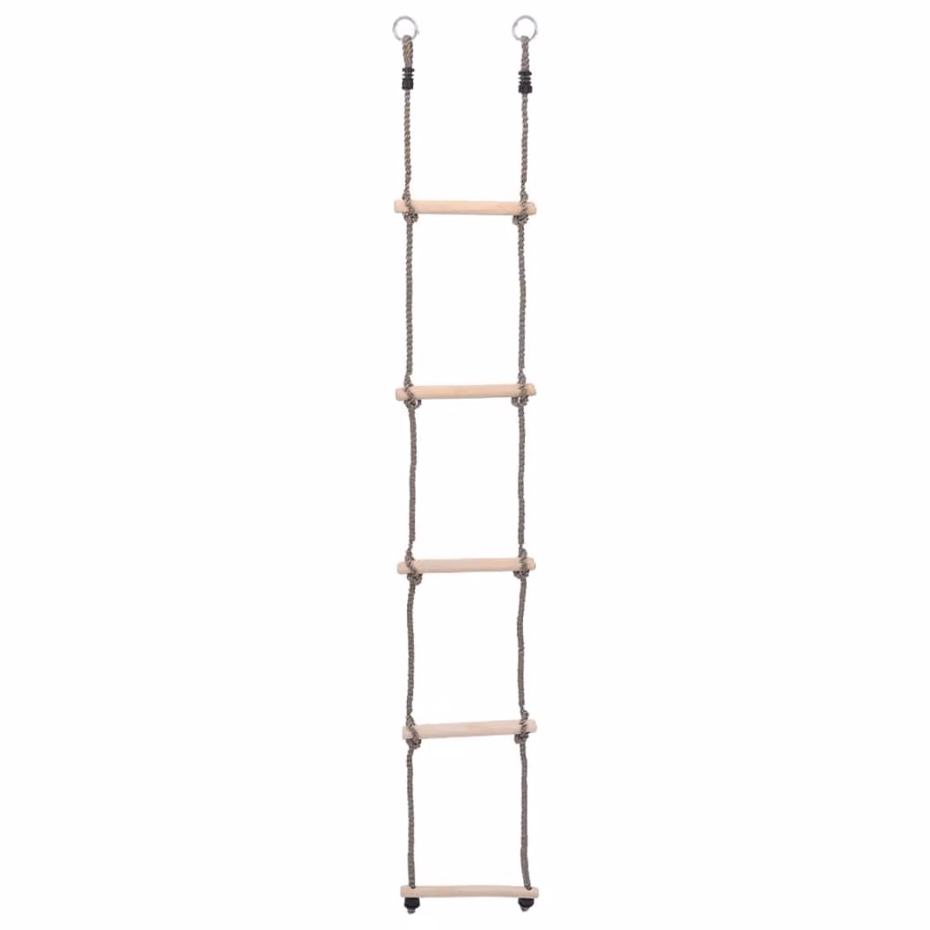 vidaXL Scala a 5 gradini 210 cm in legno di pino massiccio