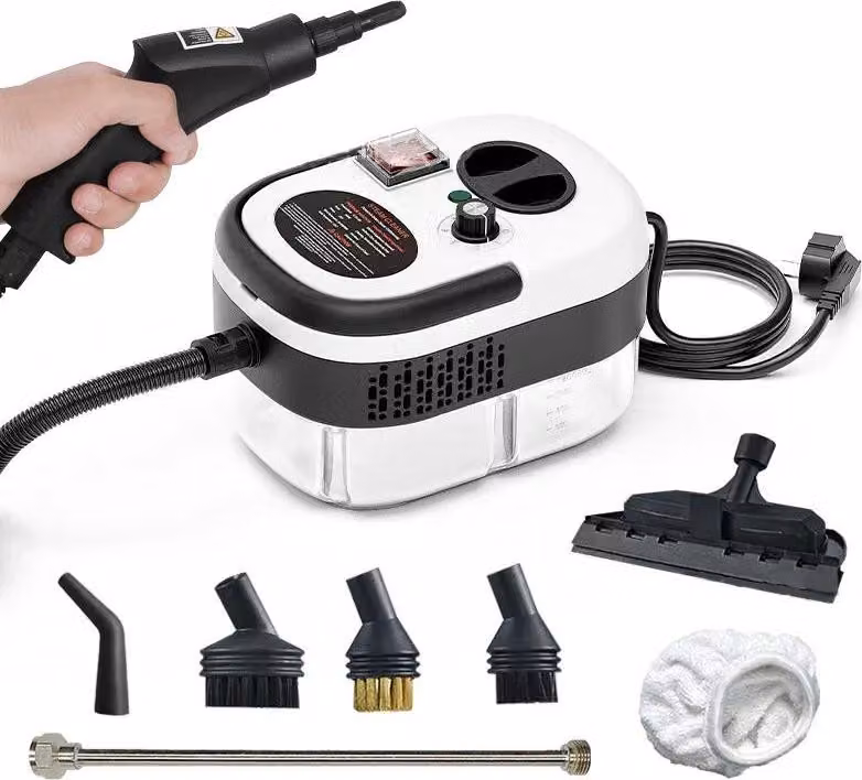 Pulitore a vapore portatile, alta pressione, riscaldamento rapido, BIANCO, 220 V