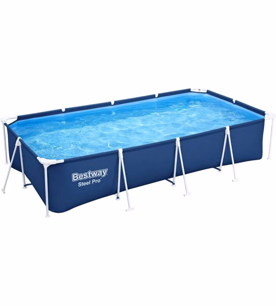 Piscina Steel Pro Frame rettangolare 400x200 cm Bestway