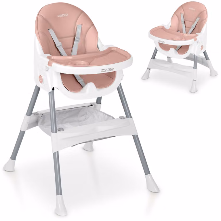 Ricokids Mani, sedia per l'allattamento rosa