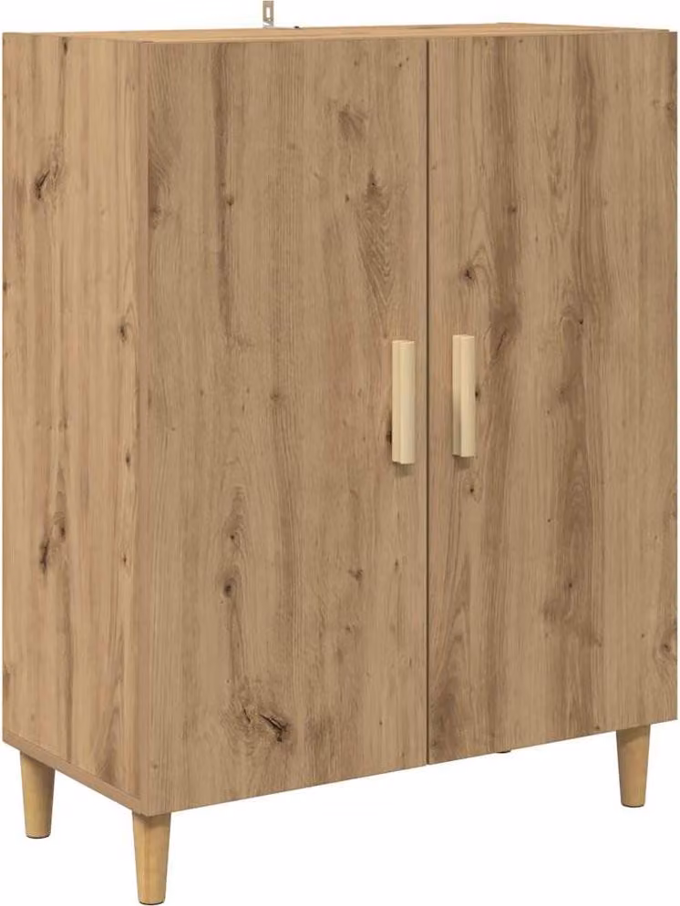Credenza Rovere artigianale 70 x 34 x 90 cm Legno multistrato