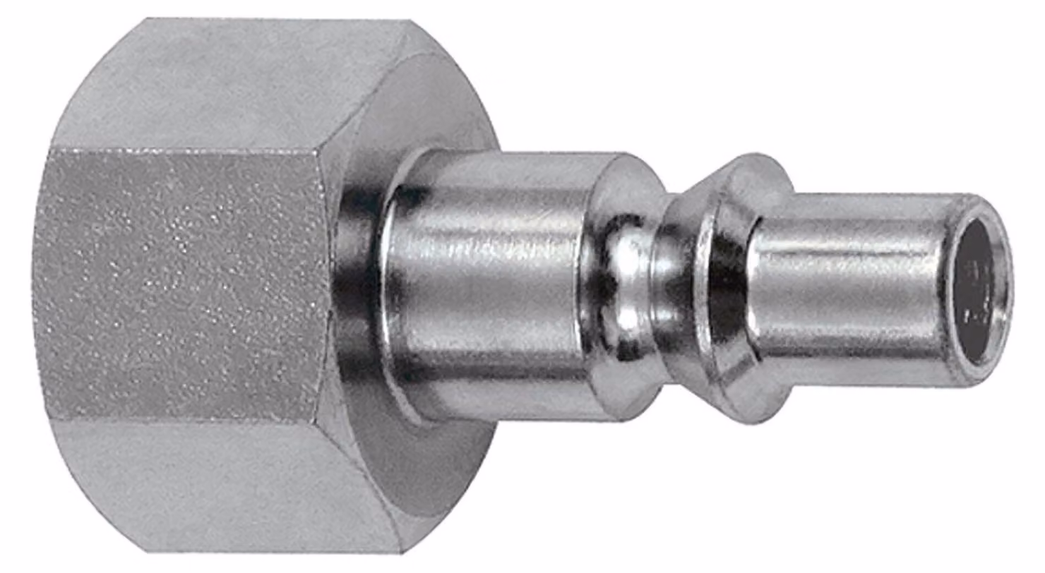 Nipplo Riegler per giunto NW 5.5, ARO 210, acciaio temprato/zincato, G 1/2 IG