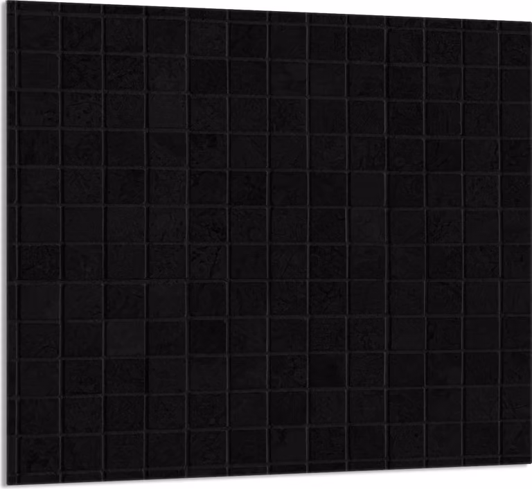 PIATTO IN VETRO PER CUCINA 65x60 Nero