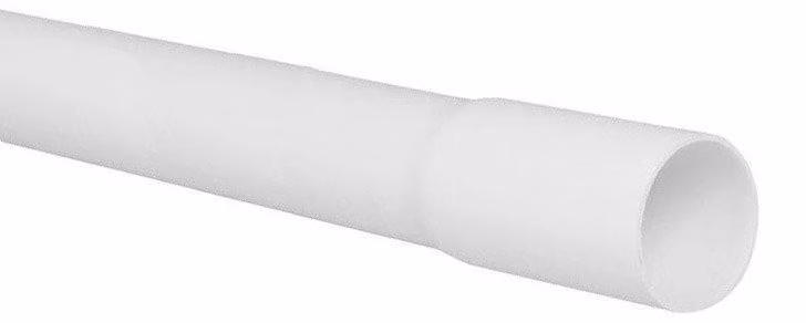 Tubo di cablaggio Rl-18, flangiato, 2 metri, bianco - Vt-210-1802