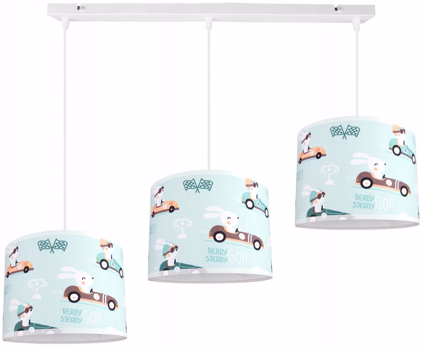 Bambini Lampadario Sospeso Paralume