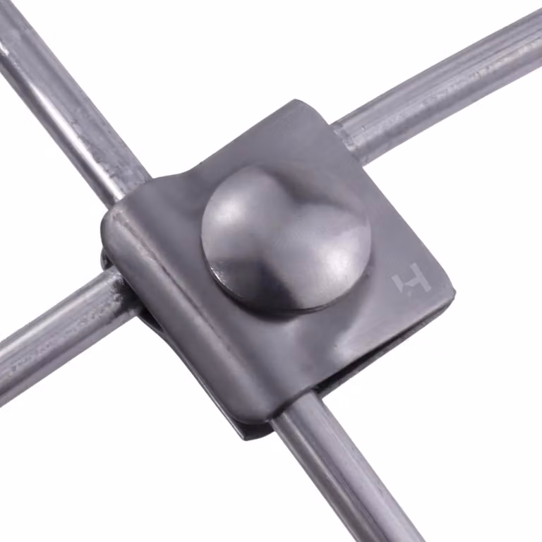 Haus-Held Morsetto croce terra inox V4A, 38 x 38 mm