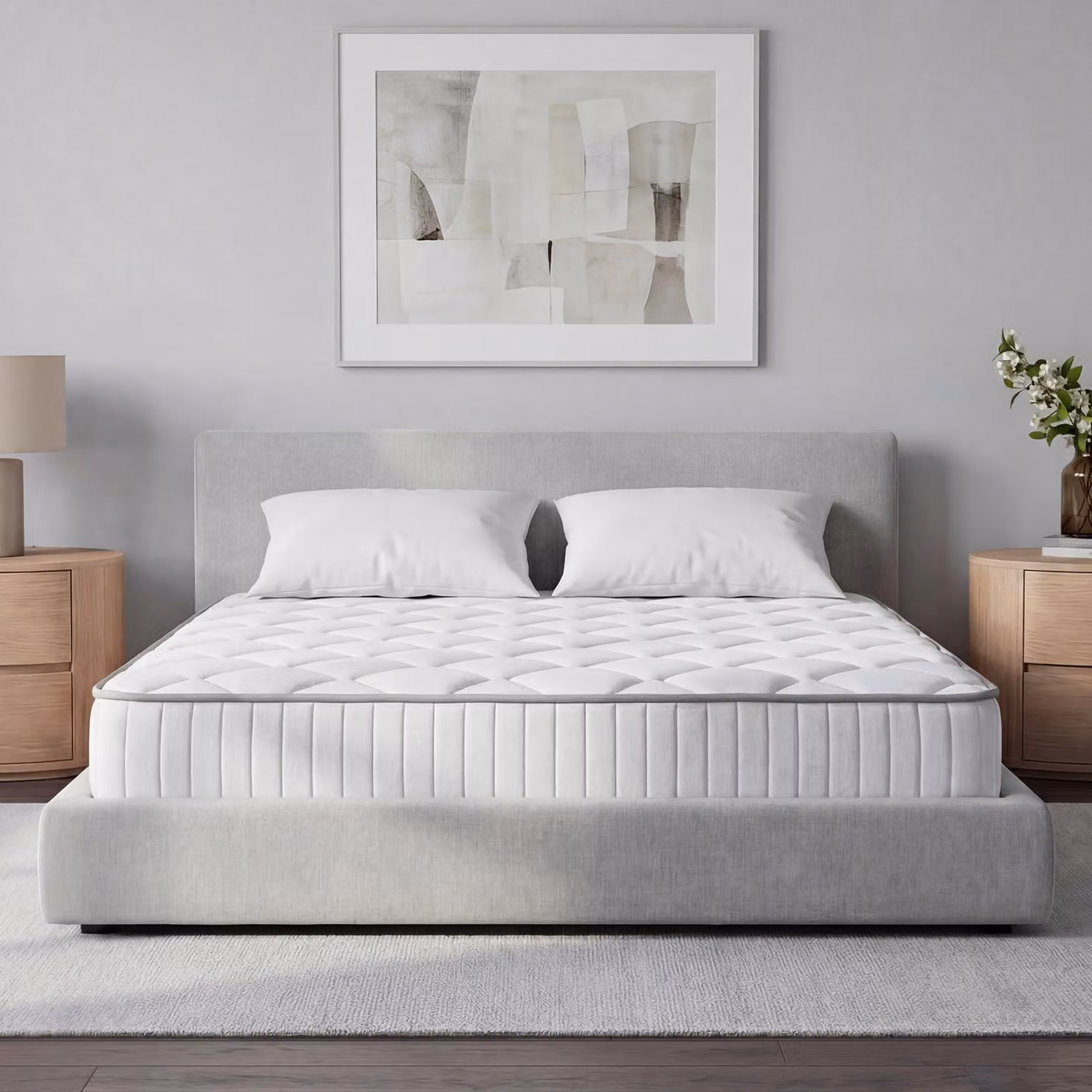Materasso a molle insacchettate KISLOT, 7 zone, rigidità H3, 540 molle, dimensioni 120x200 cm, altezza 20 cm