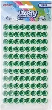 Getti autoadesivi verdi 8mm 88pz