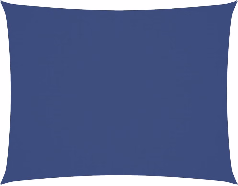 Parasole a Vela Oxford Rettangolare 5x6 m Blu