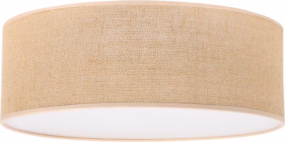 Lampada da soffitto Juta Plexi beige 40cm E27