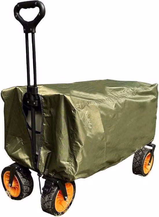 Borsa da viaggio in tessuto Oxford 210D – impermeabile e resistente ai raggi UV – per trolley con funzione pieghevole – con copertura protettiva inclusa