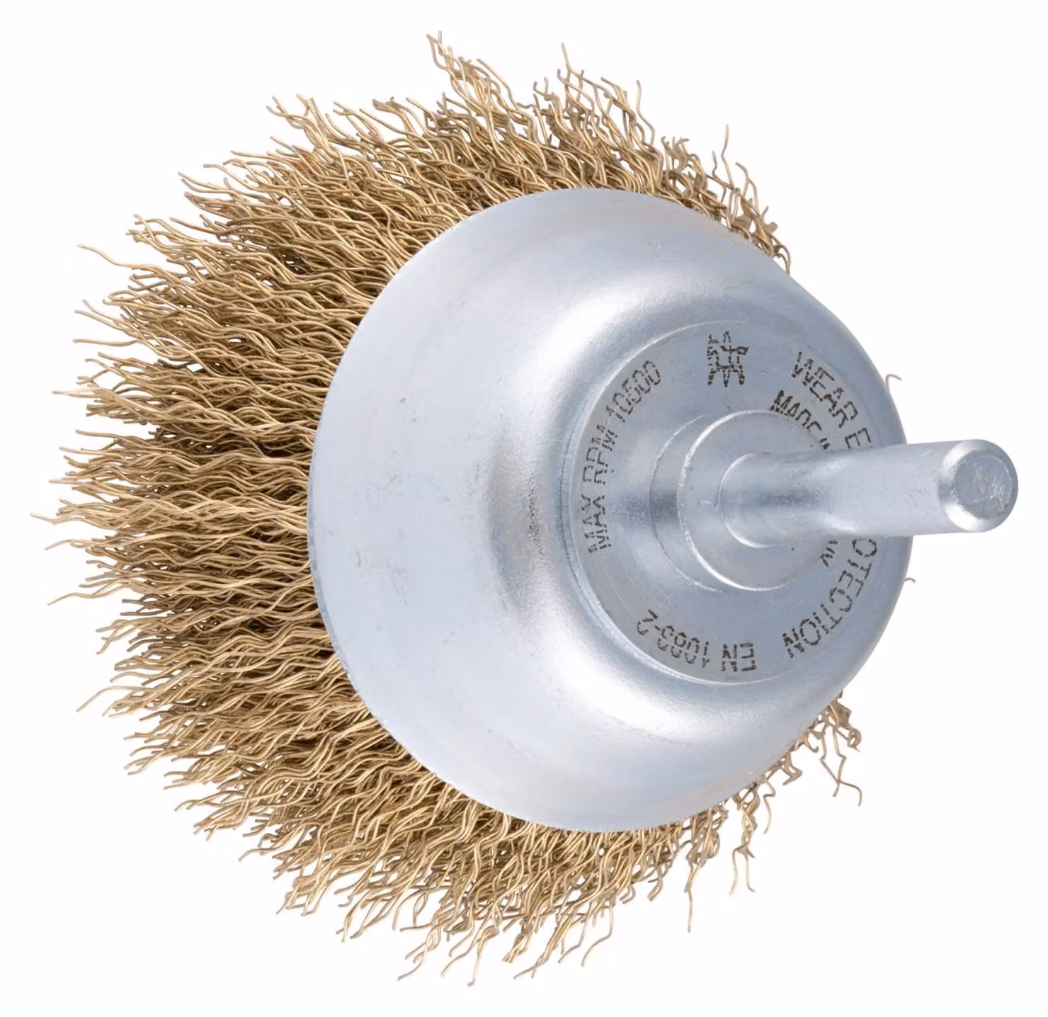 PFERD TOOLS Spazzola a tazza non intrecciata TBU Ø50 mm Ø gambo 6 mm filo metallico sinterizzato Ø0,25 mm