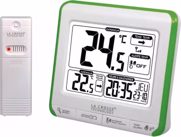 Stazione meteorologica bianca/verde La crosse technology WS6811W-GREEN
