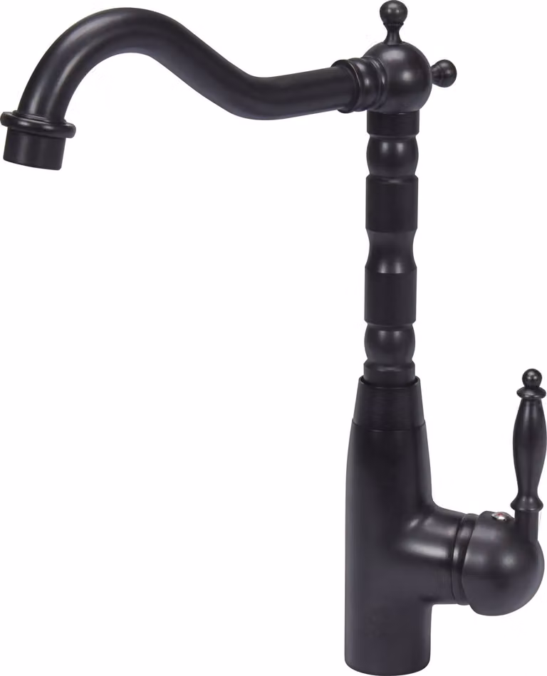 Rubinetto da cucina RETRO BLACK, vintage, rubinetto, miscelatore per lavello, miscelatore