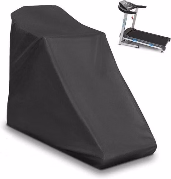 Copertura protettiva per tapis roulant - 200 x 95 x 150 cm - Resistente alle intemperie - Copertura per mobili da giardino - Copertura protettiva per sedute da esterno - Copertura protettiva per tapis roulant - Tessuto Oxford - Per uso interno ed esterno