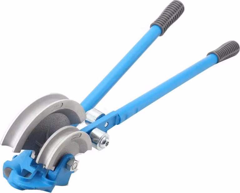 Curvatubi - Curvatubi manuale per tubi in rame - 15 e 22 mm - Curvatura da 0 a 90° - Lega di alluminio e rame - Per impieghi gravosi, per impianti idraulici e fai da te
