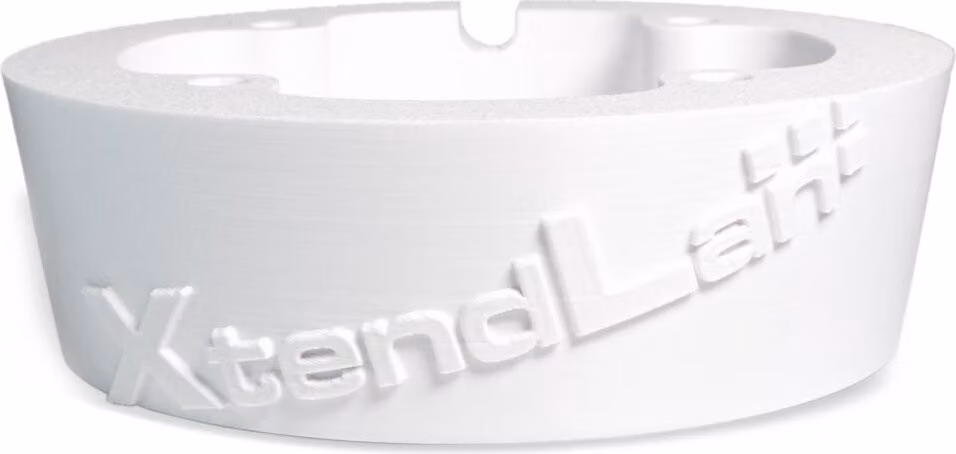 Supporto XtendLan per telecamera UniFi G5 Turret Ultra, plastica resistente ai raggi UV, uso esterno, bianco