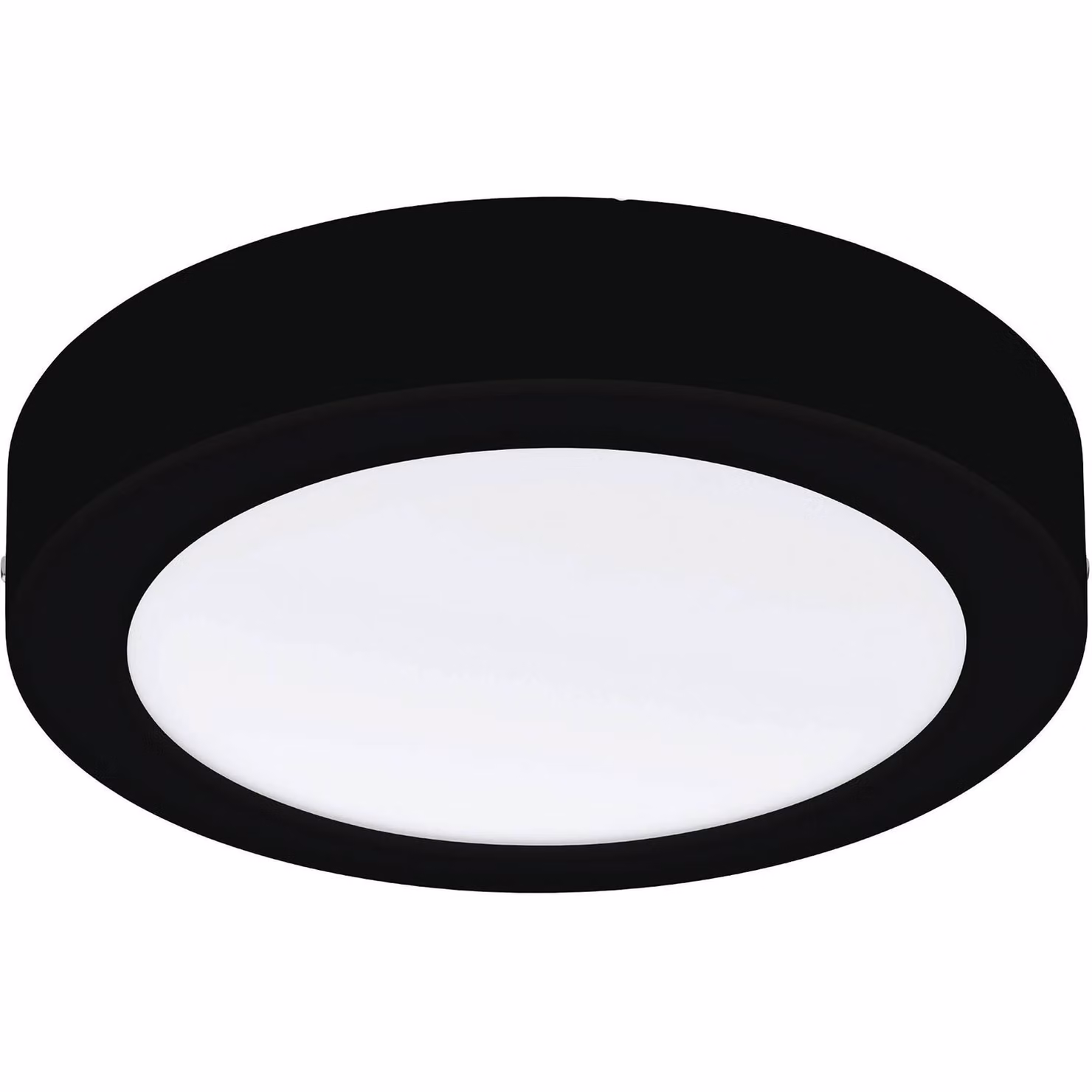 Plafoniera Fueva-CCT Ø225 mm nera