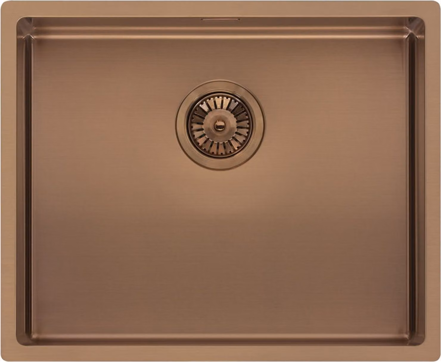 Lavello REGINOX MIAMI 50 x 40 nel colore RAME / Rivestimento PVD / Lavello