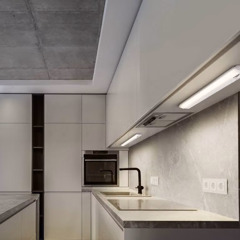 OSRAM Lampada LED per mobili Linear Turn connect bianca 55 cm CCT dimmerabile connect,, Bianco / Opale, Studio / Ufficio, Alluminio, Moderno, Lampade per mobili