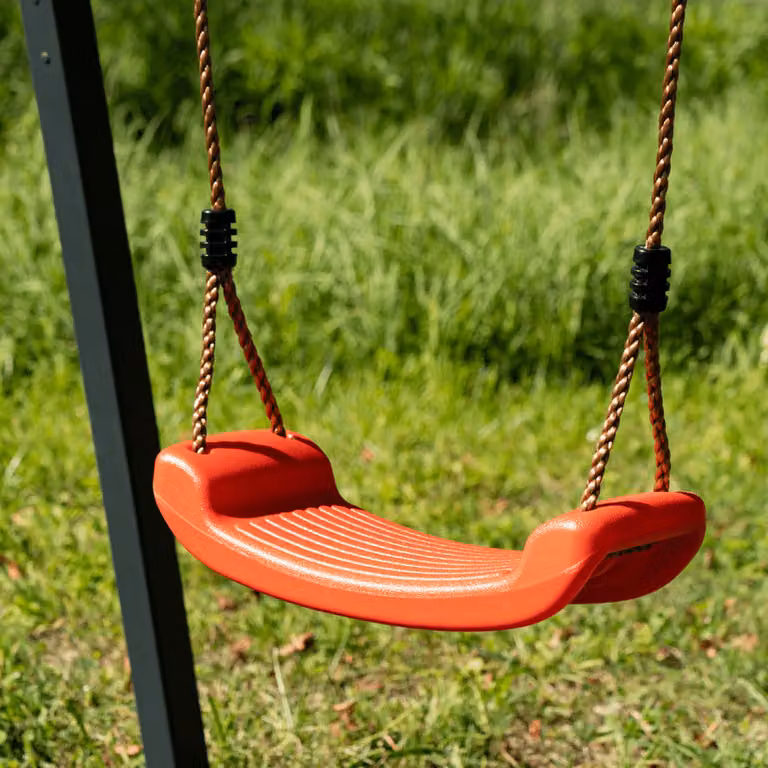 Seggiolino per altalena, altalena regolabile I Altalena per bambini Accessori per giardino e parco giochi Indoor Outdoor I Rosso