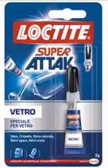 Colla specifica per vetro Loctite Super Attak trasparente 3 g – 2