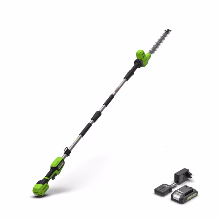 Greenworks POWERALL 24V Tagliasiepi a palo 51cm Gen. II - Batteria 2Ah