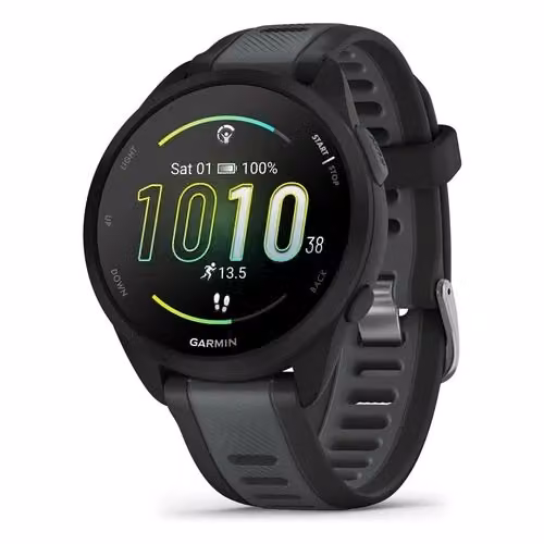 Smartwatch Garmin Forerunner 165 Music con display AMOLED, Nero e Ardesia, compatibile con Android – 2