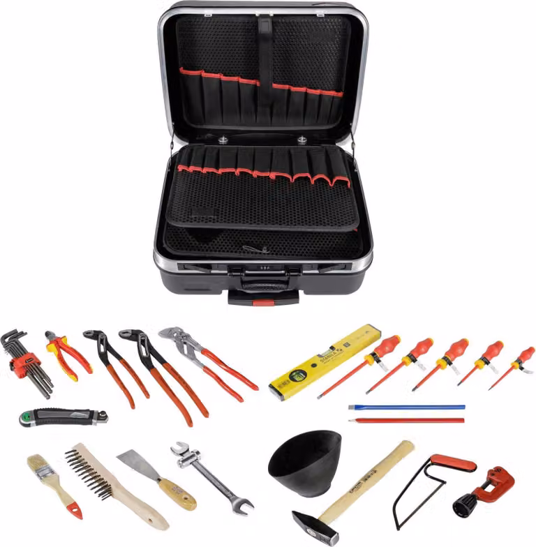 KNIPEX BIG Basic Move - Set di utensili - 31 pezzi - in valigetta