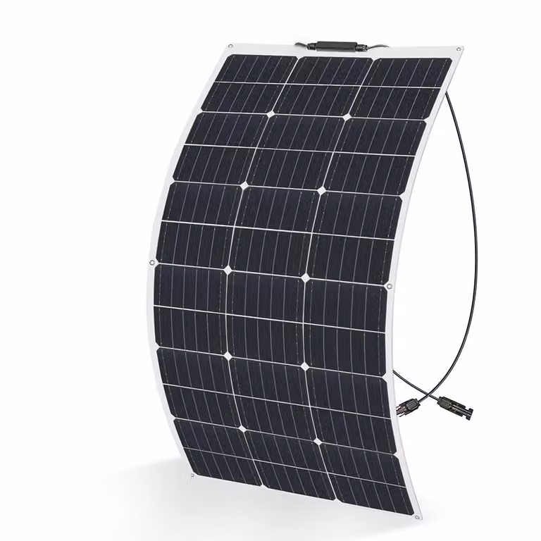 Kit di pannelli solari flessibili, 100W/200W, celle monocristalline ad alta efficienza, 100W