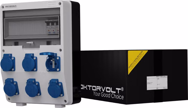 Distributore di potenza TD-S 6x230V franz/belg Sistema 0595