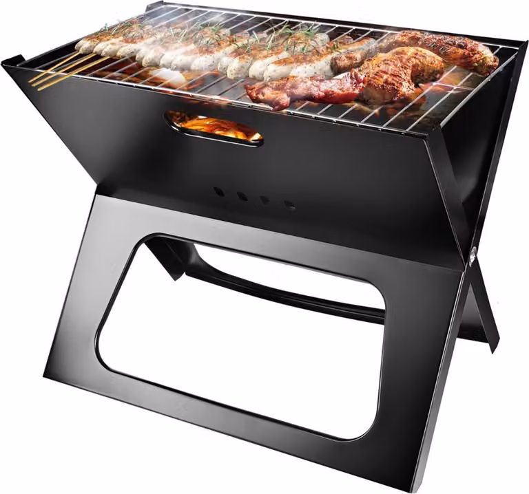 Nn21 Grill Turistico Pieghevole Portatile Da Giardino