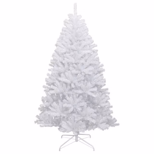 Albero Natale Artificiale Incernierato con Neve Fioccata 210 cm 356775