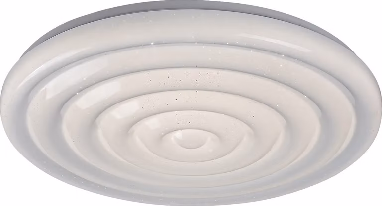 Rabalux 71017 Lampada da soffitto Katina, 24 W, 4000 K, 2050 lm, bianca, rotonda, bianco neutro, ø 380 mm