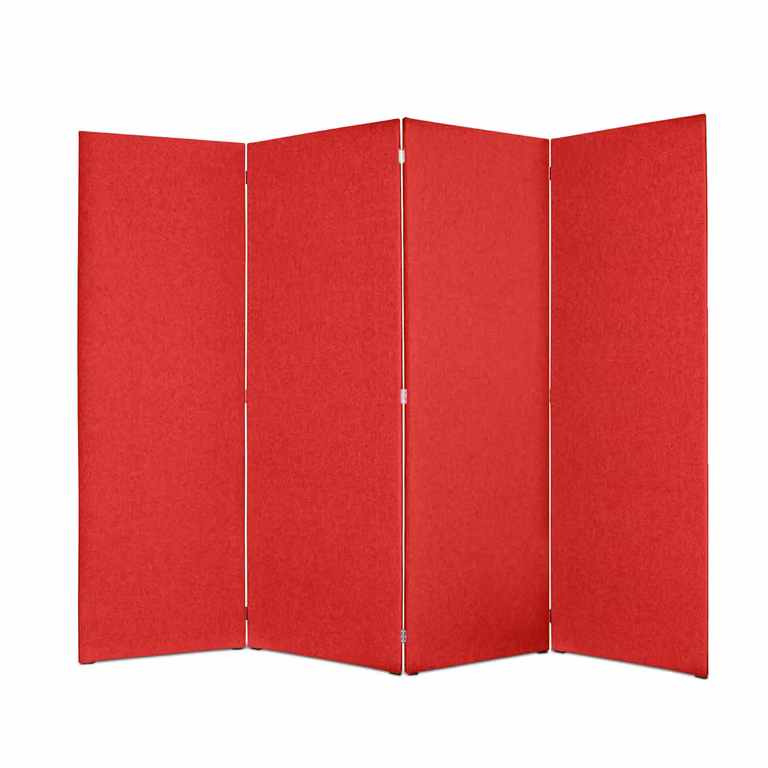 Pannello divisorio per ambienti - Separè Rosso 240x190