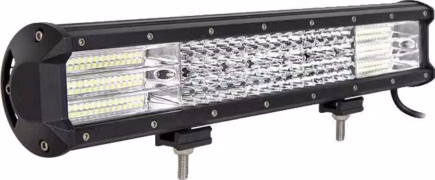 Striscia LED, fila quadrupla, luci di lavoro off-road, 17 pollici 450W combo