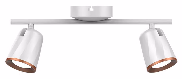 V-TAC Faretto LED da Muro Doppio 10W Testa Orientabile luce naturale 4000K – SKU 218256