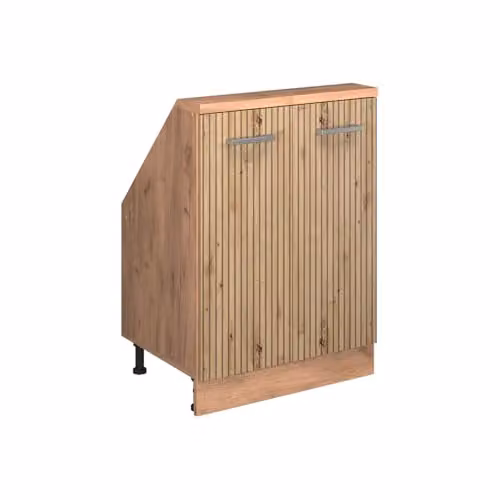 Vicco Mobile sottotetto Rion, Rovere artigianale/Rovere dorato