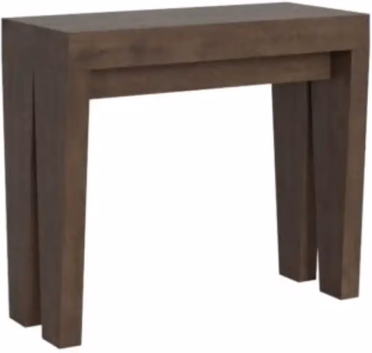 Consolle allungabile 90x40/196 cm Spimbo Small noce