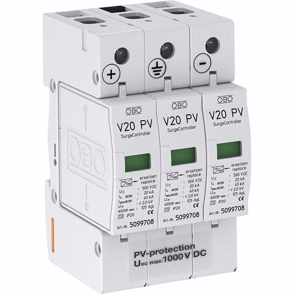 OBO BETTERMANN V20-C/3-PH-1000 Controllore di sovratensione V20