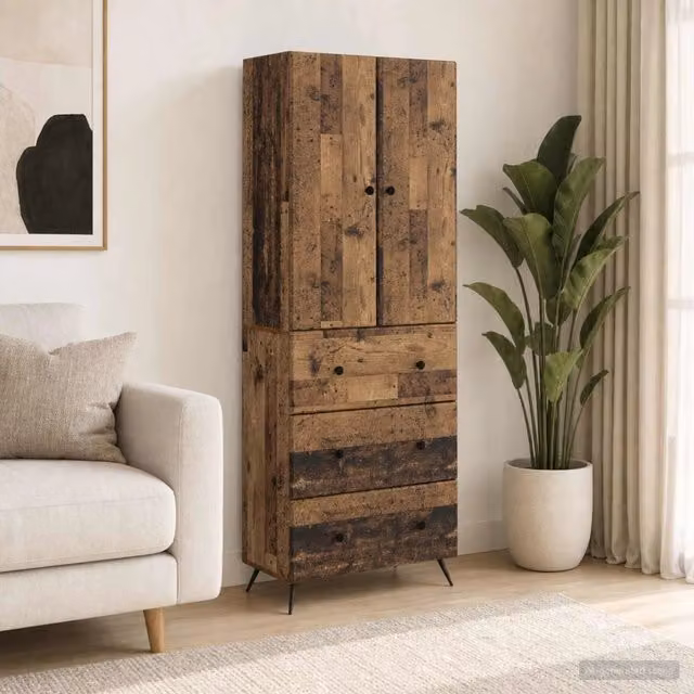Set di armadi 2 pz 66 x 34,5 x 90 cm Legno ingegnerizzato 3416887