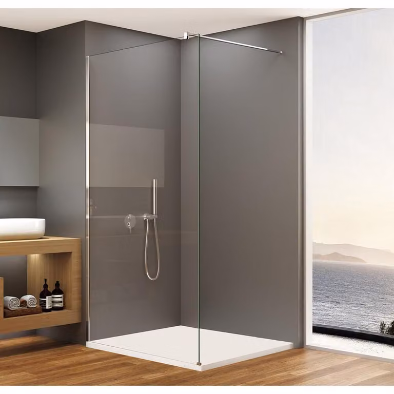 Cabina doccia SPITZA WALK-IN, 900 mm, vetro trasparente