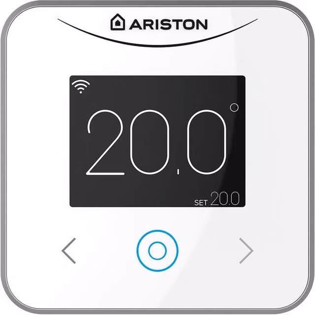 Termostato digitale a parete Ariston Cube S Net Bianco con controllo WiFi e App