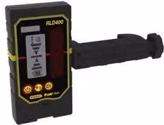 Ricevitore laser rotante Stanley Fatmax RLD400 nero e rosso con precisione 0,75 mm e portata 300 m – 1