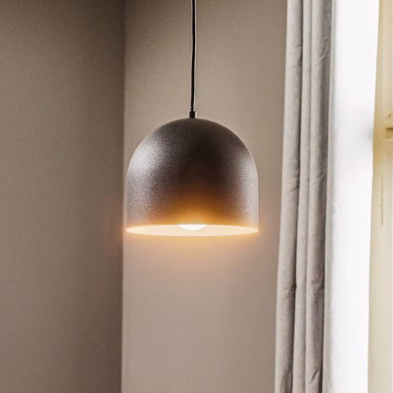 Lampada a sospensione Madison HELAM, dimmerabile, Nero, Soggiorno / Sala da pranzo, Metallo, Moderno, Lampada a sospensione